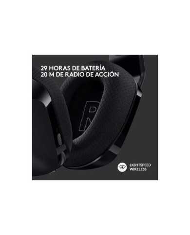 AURICULARES + MICROFONO LOGITECH GAMING G733 RGB WIRELESS BLACK