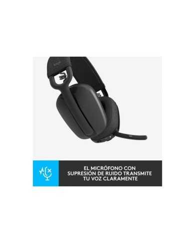 AURICULARES + MICROFONO LOGITECH ZONE VIBE 100 BLUETOOTH BLACK