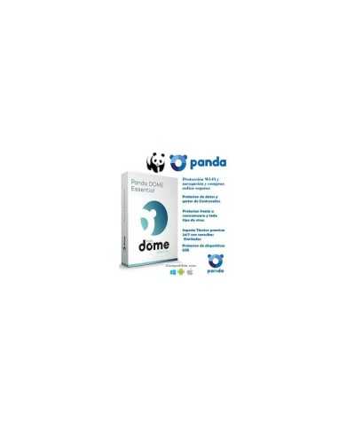 ANTIVIRUS PANDA DOME ESSENTIAL 5 LIC 1 YEAR (LIC. ELECTRONICA)