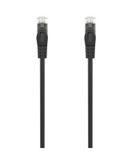 CABLE DE RED CAT.6A UTP 0.5M AISENS BLACK