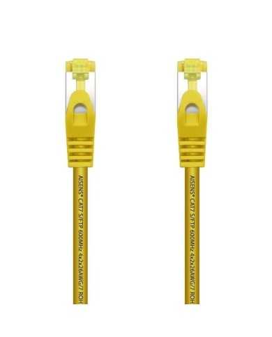CABLE DE RED CAT.7 S/FTP 0.5M AISENS YELLOW