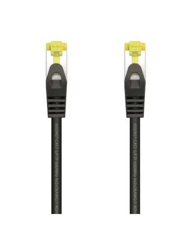 CABLE DE RED CAT.7 S/FTP 0.25M AISENS BLACK