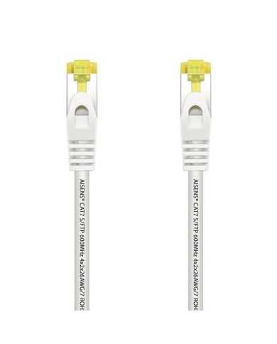 CABLE DE RED CAT.7 S/FTP 1M AISENS WHITE