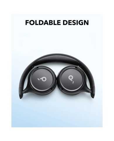 AURICULARES ANKER SOUNDCORE H30I WIRELESS BLUETOOTH USB-C BLACK