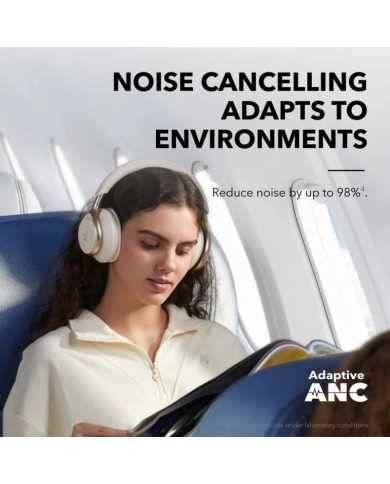 AURICULARES ANKER SOUNDCORE SPACE ONE WIRELESS BLUETOOTH USB-C WHITE