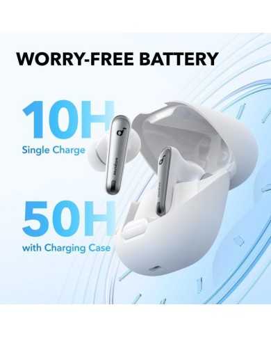 AURICULARES ANKER SOUNDCORE LIBERTY 4 NC BLUETOOTH USB-C IPX4 WHITE