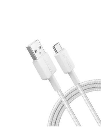 CABLE ANKER 322 USB-C TRENZADO 1.8M 60W WHITE