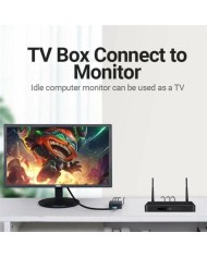 CONVERSOR VENTION RCA/H - HDMI/H MINIUSB/H BLACK