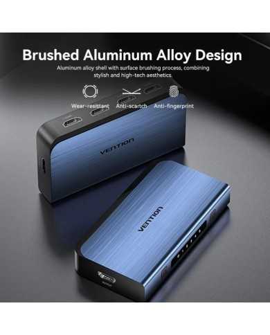 SWITCH CONMUTADOR VENTION HDMI 2.0 4K HDMI/H - 4XHDMI/H BLUE