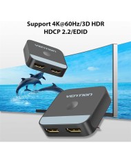 SWITCH/SPLITTER VENTION HDMI/H - X2 HDMI/H BIDIRECCIONAL