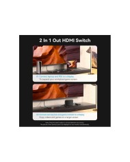 SWITCH/SPLITTER VENTION HDMI 2.1/H - X2HDMI/H USB-C/H BIDIRECCIONAL 8K