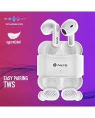 AURICULARES NGS ARTICA DUO EARPHONES BLUETOOTH WIRELESS WHITE ( PACK 2UD )