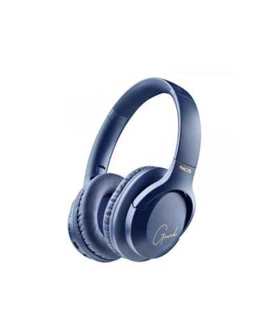AURICULARES NGS ARTICAGREED WIRELESS BLUETOOTH/MICROFONO/AUX BLUE