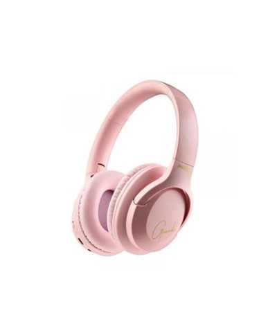 AURICULARES NGS ARTICAGREED WIRELESS BLUETOOTH/MICROFONO/AUX PINK