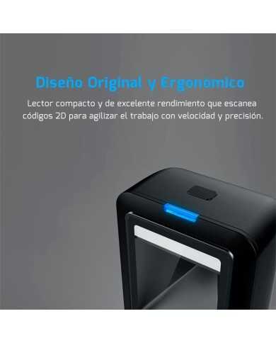 LECTOR AVPOS CODIGOS 1D + 2D + QR 630 SOBREMESA USB