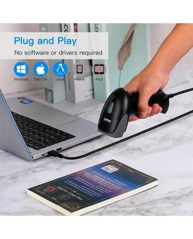 LECTOR AVPOS CODIGOS 2D + QR 930 USB