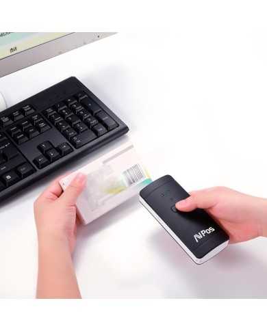 LECTOR AVPOS CODIGO 1D + 2D +QR BP200 POCKET PORTATIL BLUETOOTH USB