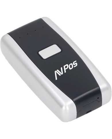 LECTOR AVPOS CODIGOS 1D + 2D + QR BT01 PORTATIL BLUETOOTH