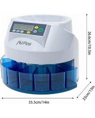 CONTADOR/CLASIFICADOR DE MONEDAS AVPOS CCM6 3YR