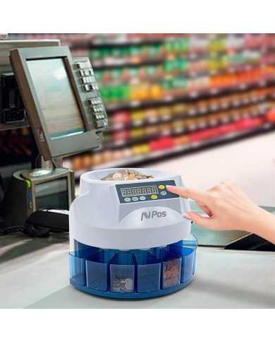 CONTADOR/CLASIFICADOR DE MONEDAS AVPOS CCM6 3YR