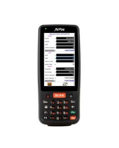 CAPTURADOR PDA AVPOS DC42 4 OCTA/4GB/64GB/NFC/2D/4G/KEYB ANDROID