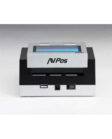 DETECTOR/CONTADOR DE BILLETES AVPOS DT35G EUR/LIBR 3YR GARANTIA