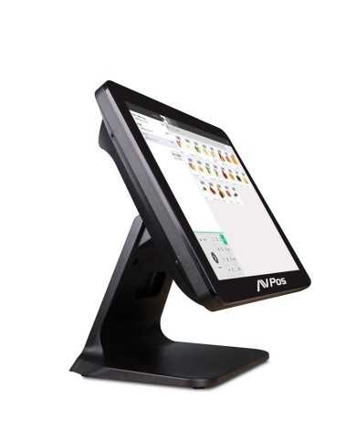 TPV AVPOS K4000 15 SLIM TACTIL N100/8GB/SSD128GB/W11P/BLACK 3YR GARANTIA