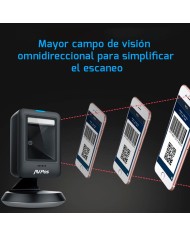 LECTOR AVPOS CODIGOS AVPOS 630 SOBREMESA USB 1D +2D + QR LECTOR AVPOS CODIGOS AVPOS 630 SOBREMESA USB 1D +2D + QR
