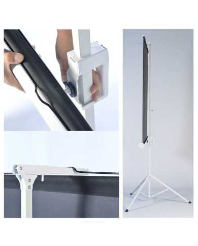 PANTALLA PROYECCION PHOENIX TRIPODE MANUAL 112 200X200 PANTALLA PROYECCION PHOENIX TRIPODE MANUAL 112 200X200