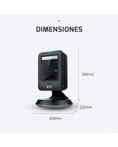 LECTOR AVPOS CODIGOS AVPOS 630 SOBREMESA USB 1D +2D + QR LECTOR AVPOS CODIGOS AVPOS 630 SOBREMESA USB 1D +2D + QR