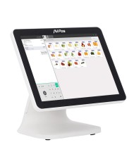 TPV AVPOS K5000 15 ALUMINIO TACTIL I7/8G/SSD128/2ªPAN/W11P/WHITE 3YR