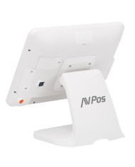 TPV AVPOS K5000 15 ALUMINIO TACTIL I7/8GB/SSD128/W11P WHITE 3YR GARANTIA