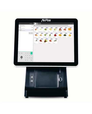 TPV AVPOS K6000 15 I5/8GB/SSD128GB/WIFI+BT W11P + IMPRESORA 3YR GARANTIA