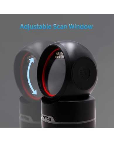 LECTOR AVPOS CODIGOS 1D +2D + QR M680 SOBREMESA USB