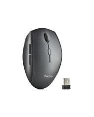 RATON NGS BEE BLACK ERGONOMICO WIRELESS SILENT BLACK
