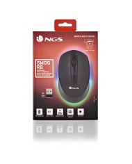 RATON NGS SMOG MULTIDEVICE WIRELESS BLUETOOTH RECARGABLE LED BLACK
