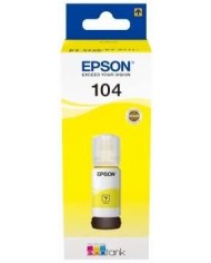TINTA EPSON BOTE 104 YELLOW ECOTANK BOTTLE C13T00P440