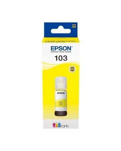 TINTA EPSON BOTE 103 YELLOW ECOTANK BOTTLE C13T00S44A L31XX