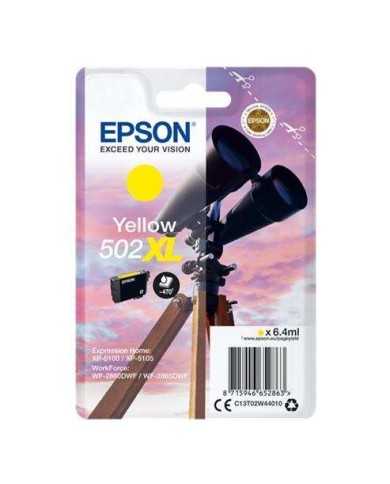 TINTA EPSON C13T02W44010 T02W4 YELLOW 502XL
