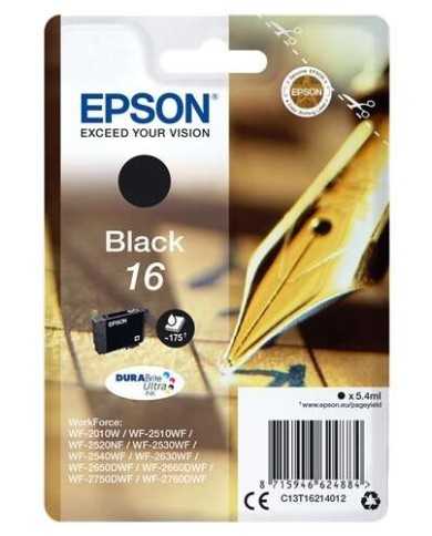 TINTA EPSON C13T162140 T1621 BLACK 16