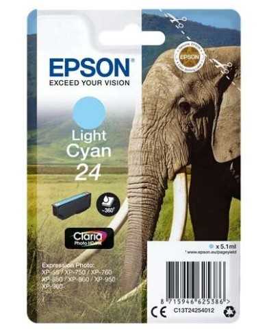 TINTA EPSON C13T24254012 LIGHT CYAN 24