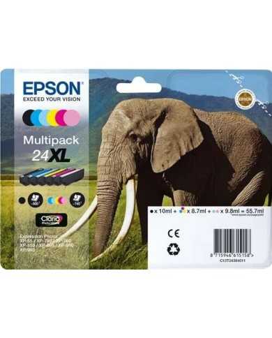 TINTA EPSON C13T24384011 MULTIPACK 6 COLORES 24XL