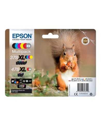 TINTA EPSON C13T379D4010 MULTIPACK 478XL T379D