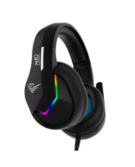 AURICULARES + MICROFONO PHOENIX X-IO GAMING RGB CARBON BLACK