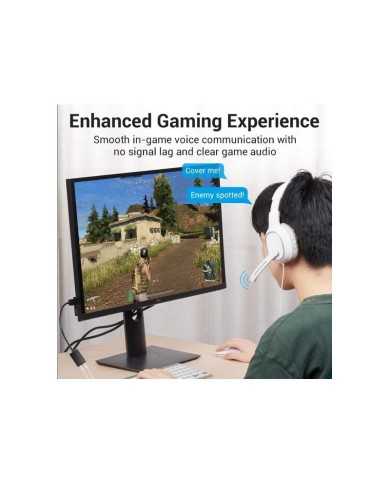 TARJETA DE SONIDO 2.1 VENTION USB-A JACK 3.5MM BLACK