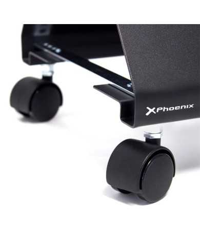 SOPORTE ORDENADOR CON RUEDAS PHOENIX BLACK SOPORTE ORDENADOR CON RUEDAS PHOENIX BLACK