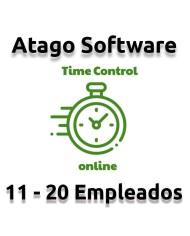 TIME CONTROL DE PRESENCIA ATAGO EN LA NUBE 11-20 EMPLEADOS ( ANUAL )