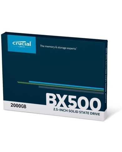 DISCO DURO SSD CRUCIAL 2TB BX500