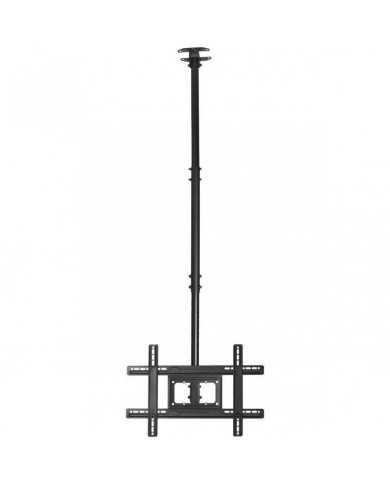SOPORTE MONITOR AISENS TECHO 37-80 50KG INCLINABLE EXTENSIBLE BLACK