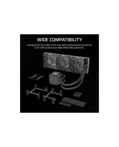 REFRIGERACION LIQUIDA CPU CORSAIR NAUTILUS 360MM BLACK